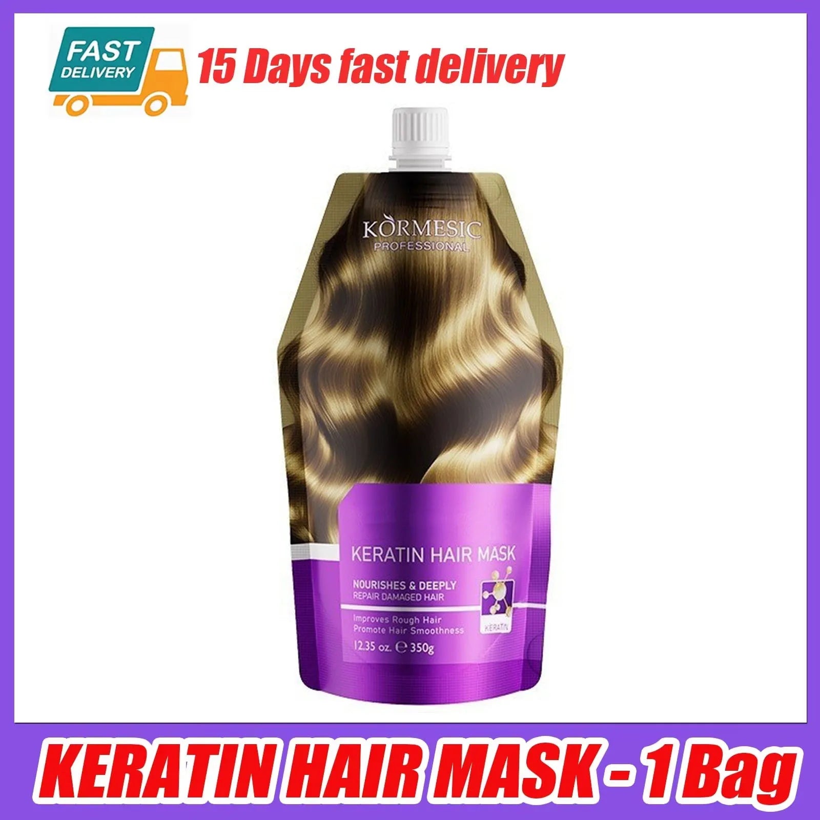 Nerovella Keratin Intensive Repair Hair Mask – 350g
