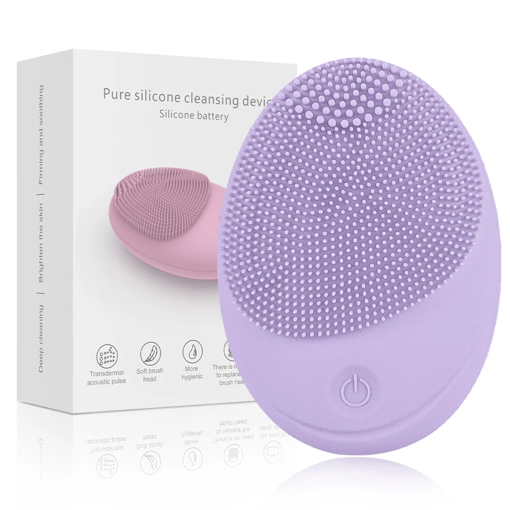 Nerovella PureGlow™ Sonic Facial Cleansing Brush