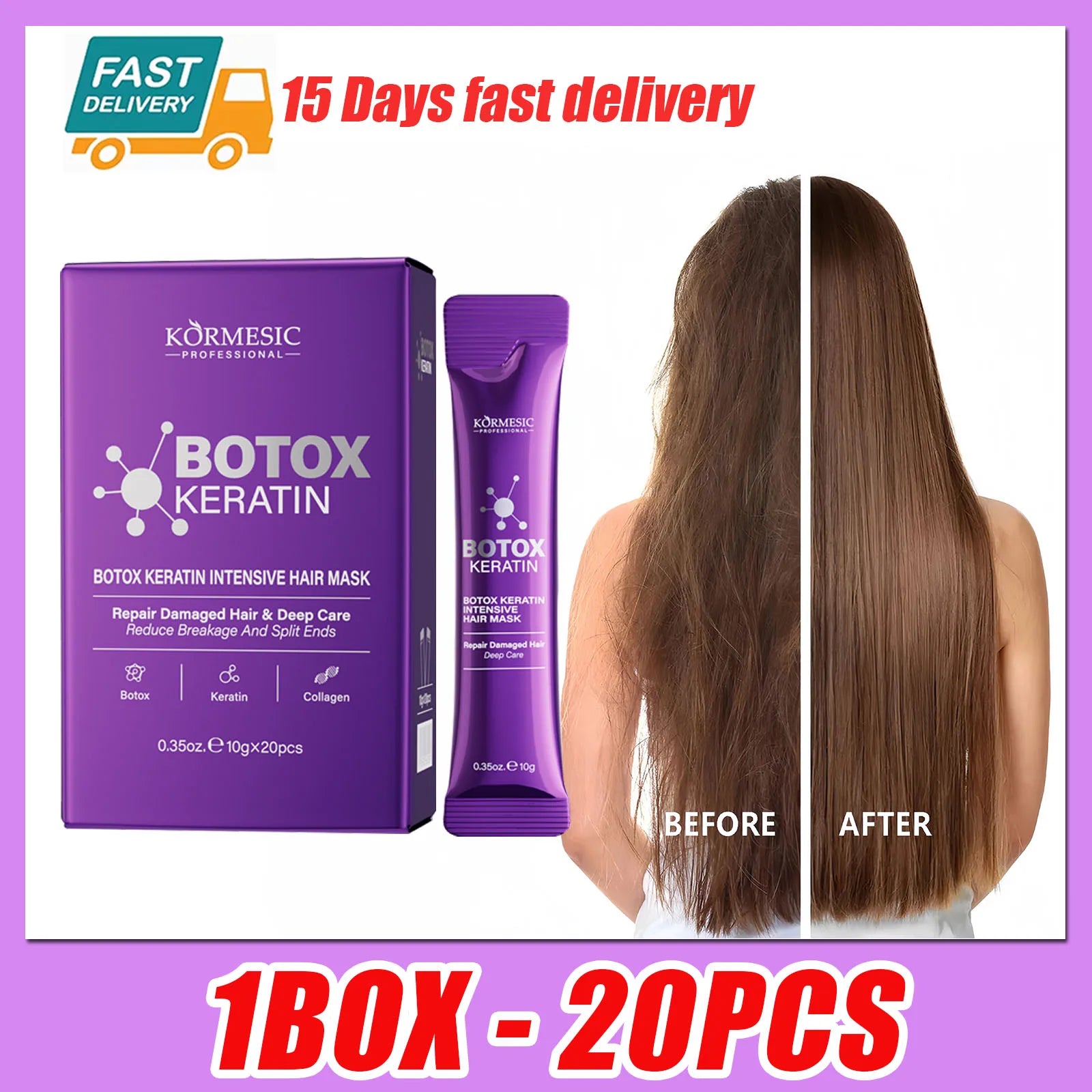 Nerovella Keratin Repair Hair Mask