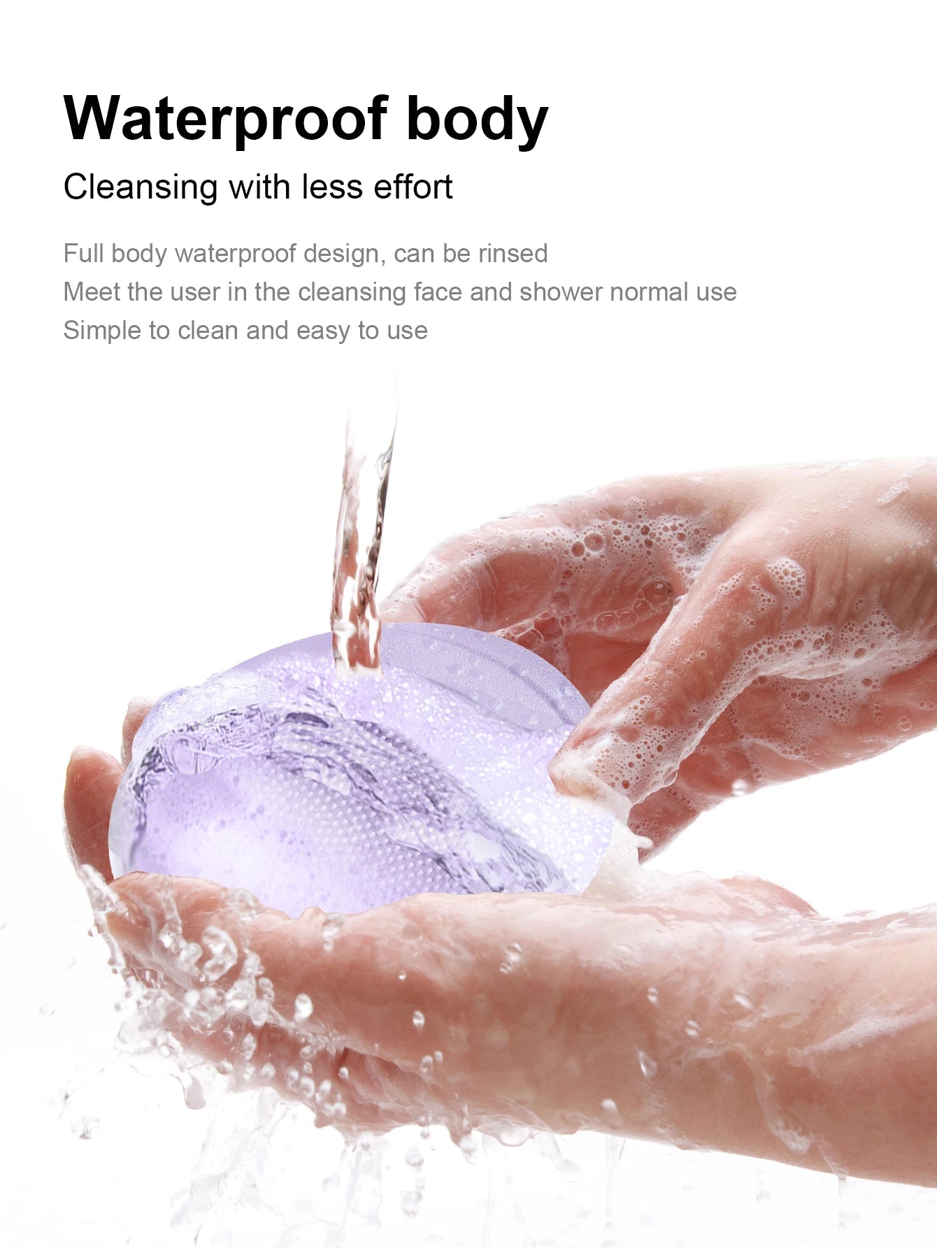 Nerovella PureGlow™ Sonic Facial Cleansing Brush