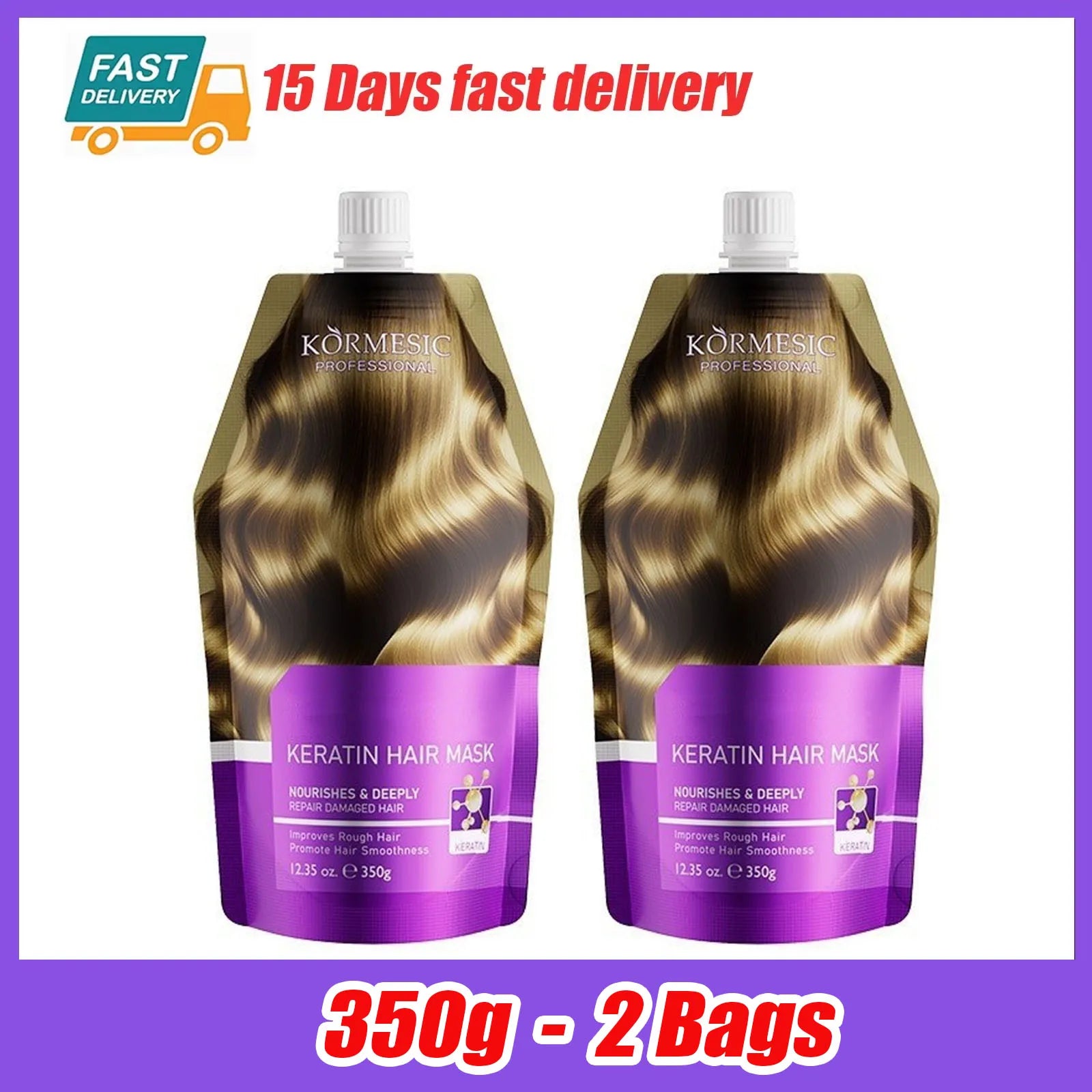 Nerovella Keratin Intensive Repair Hair Mask – 350g
