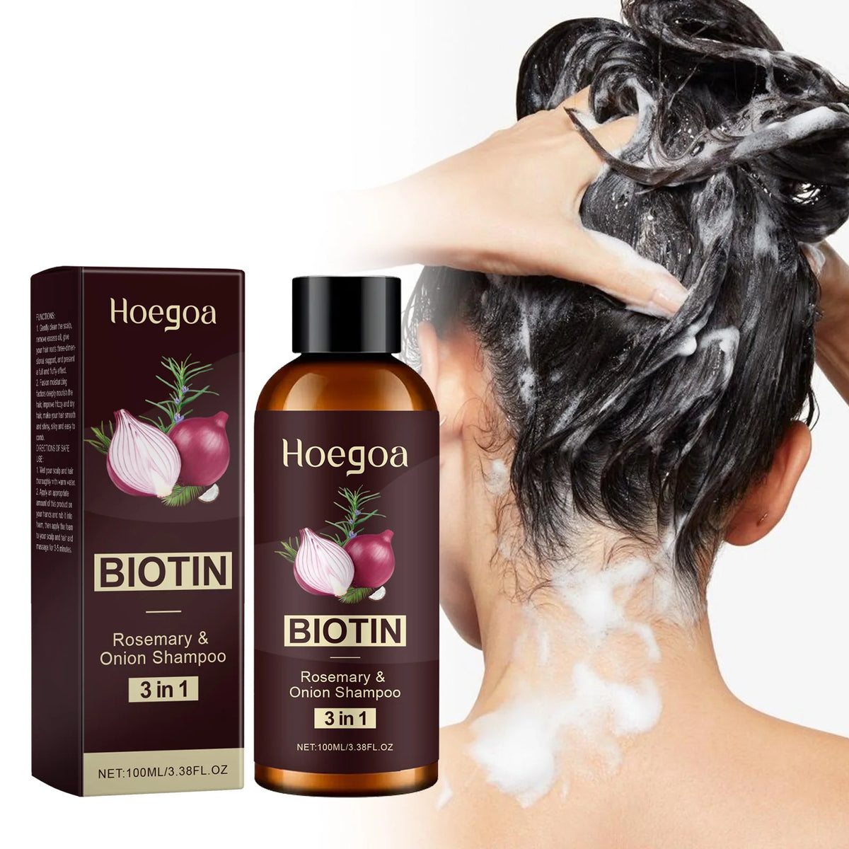 Nerovella Rosemary + Biotin Strengthening Shampoo